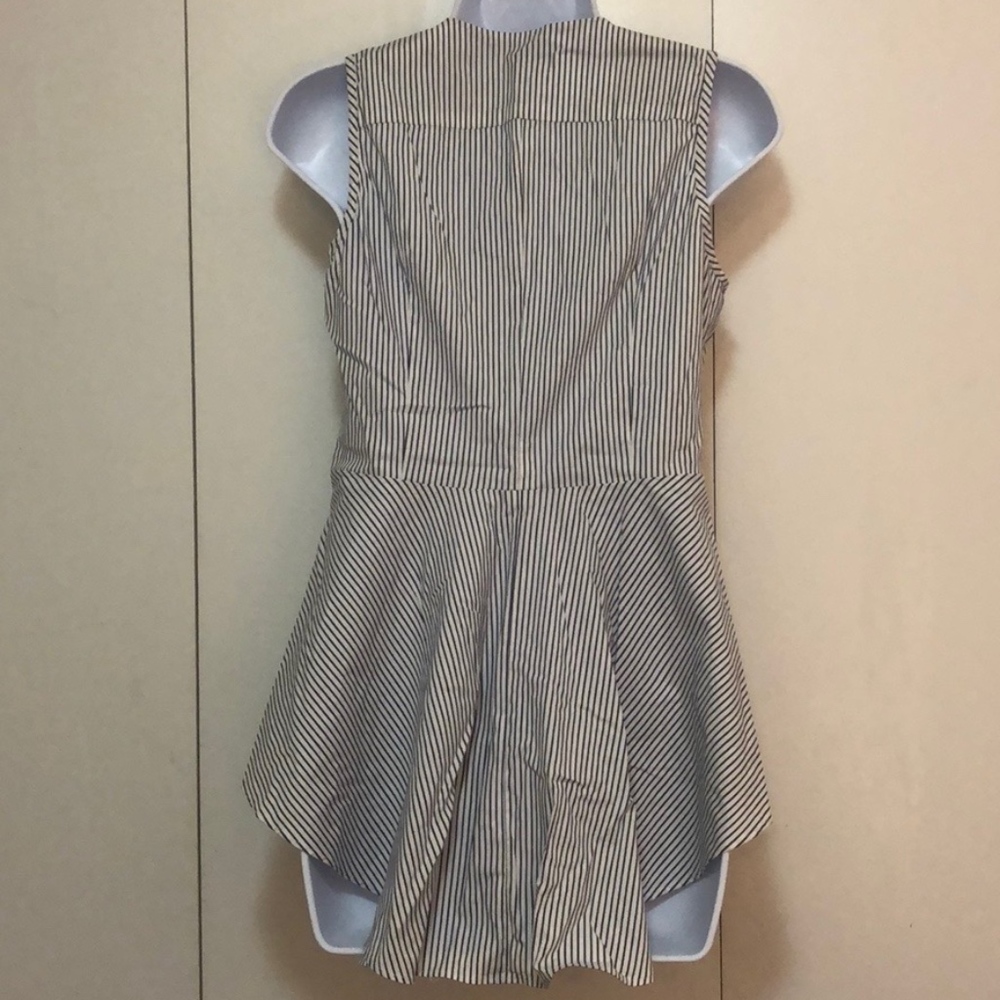 Intermix (Exclusive) Poplin Button Down Blouse - Picture 4 of 6
